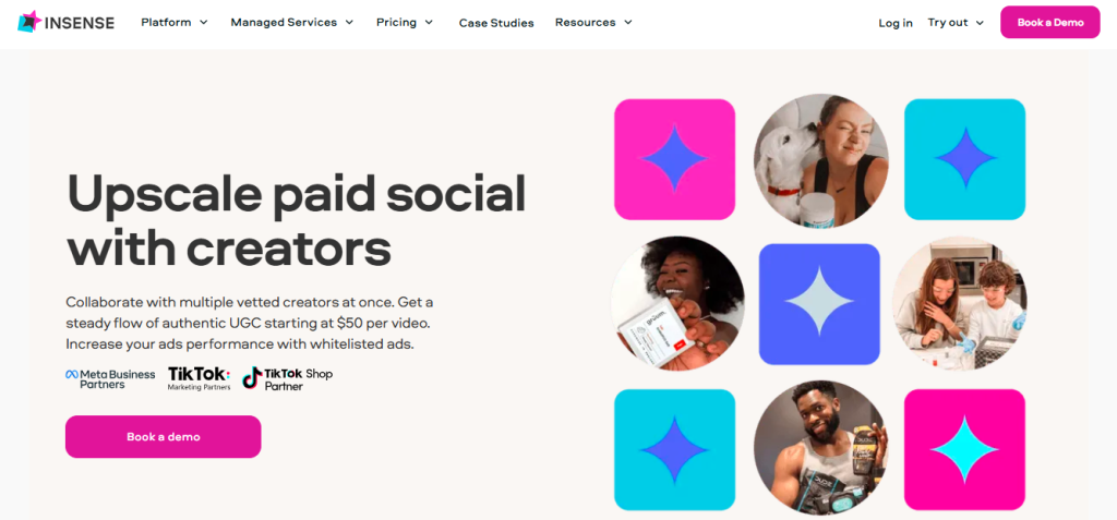 UGC Ads Platform - Insense