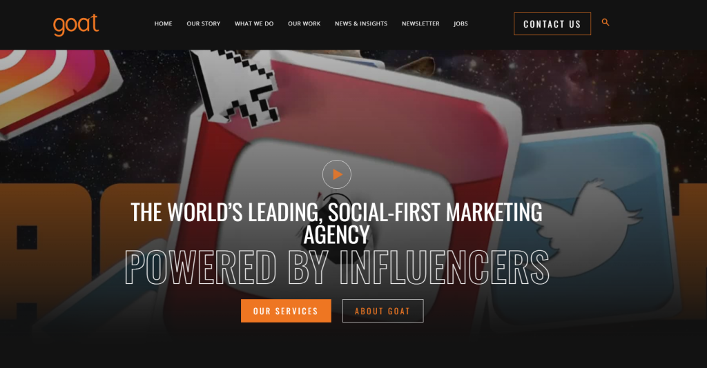The Goat Agency - Top UGC Agencies