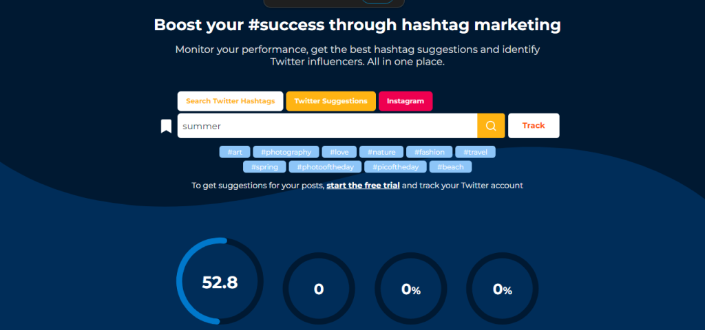Hashtagify - Youtube creator tool