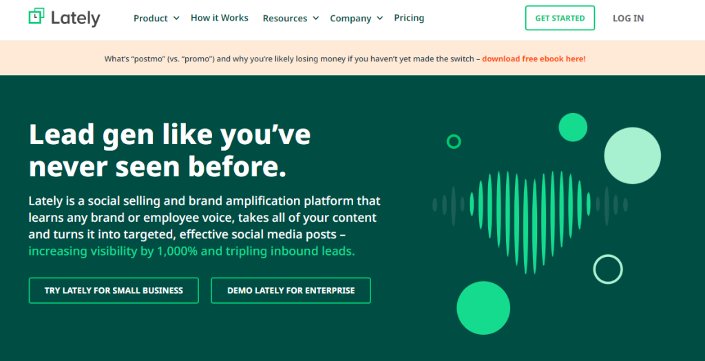 Lately - AI content creation tools