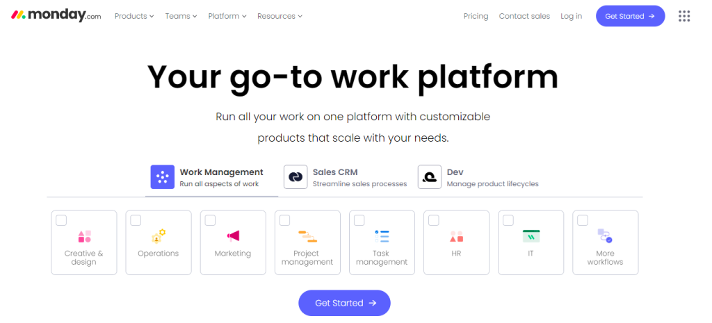 Monday - Content collaboration tool