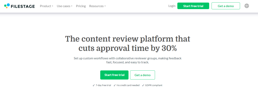 Filestage - Content collaboration tool