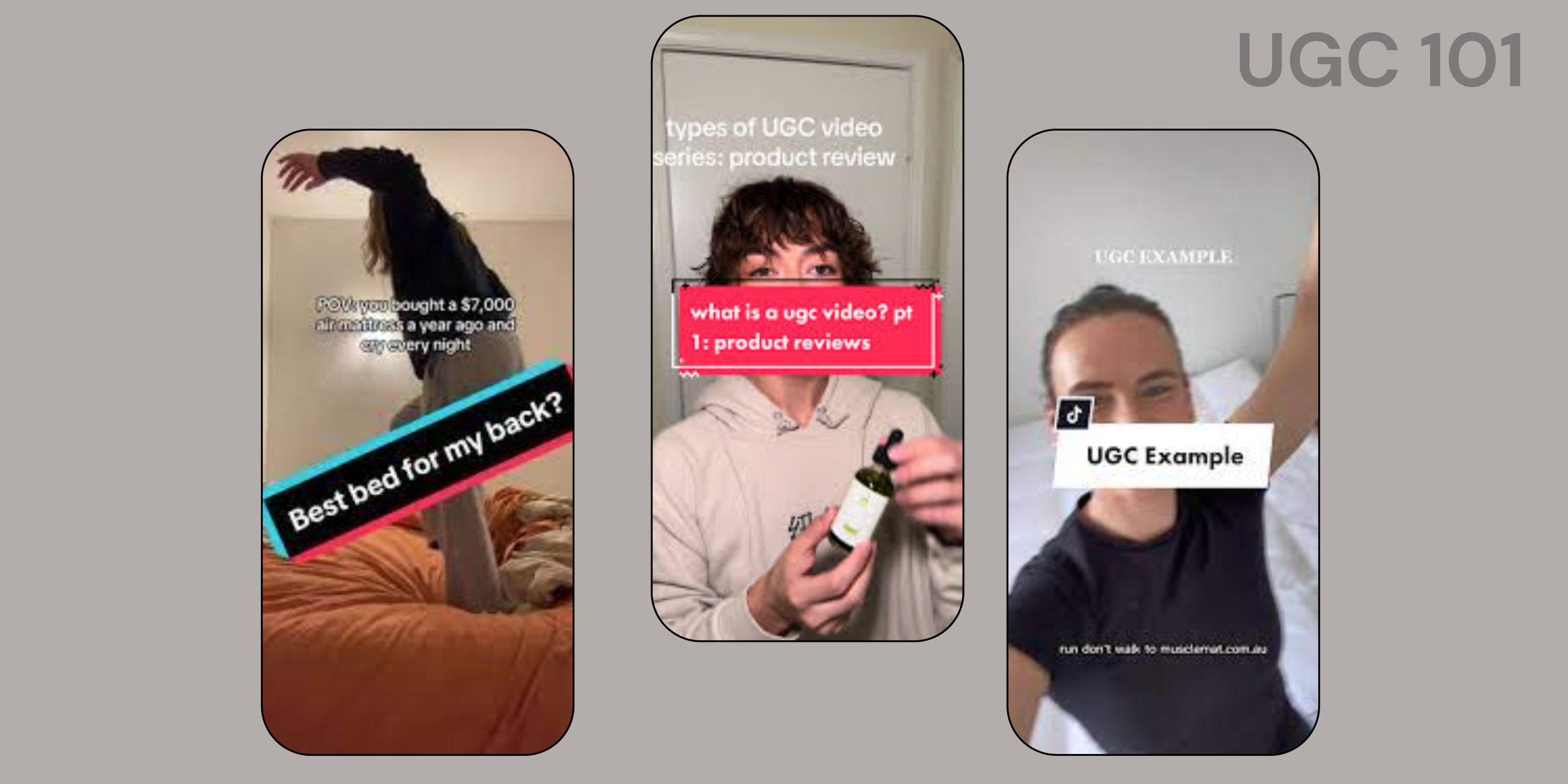 Types of UGC Video Content