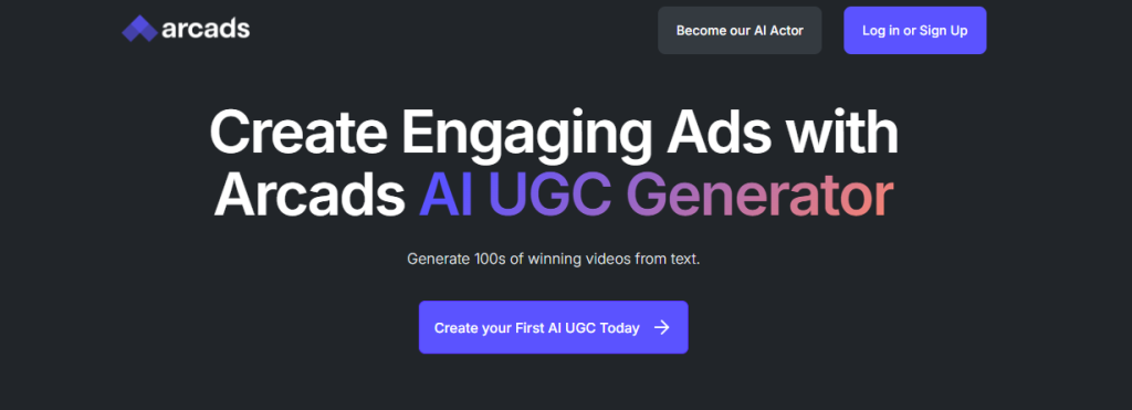 Tools for AI UGC ads