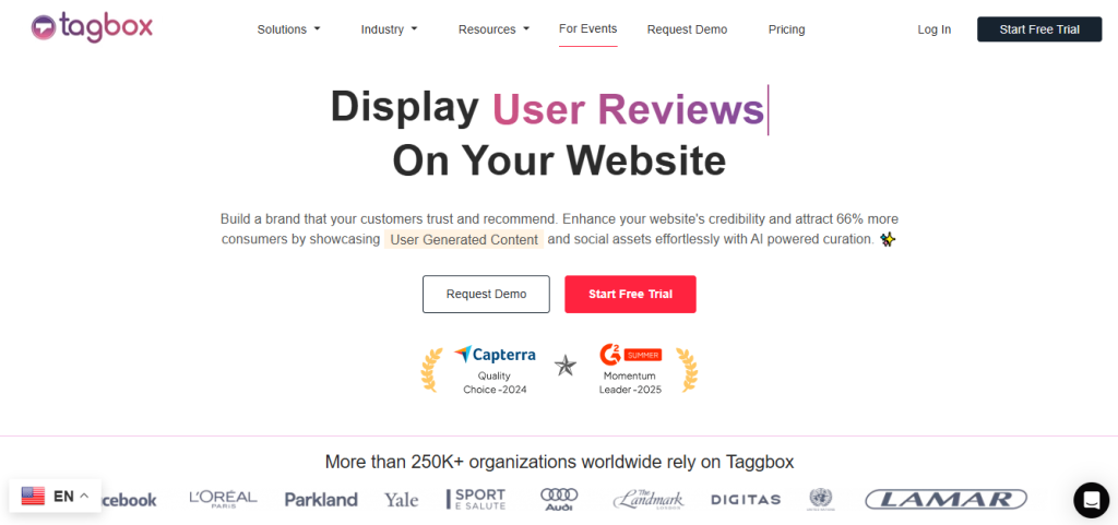Tagbox - UGC Moderation