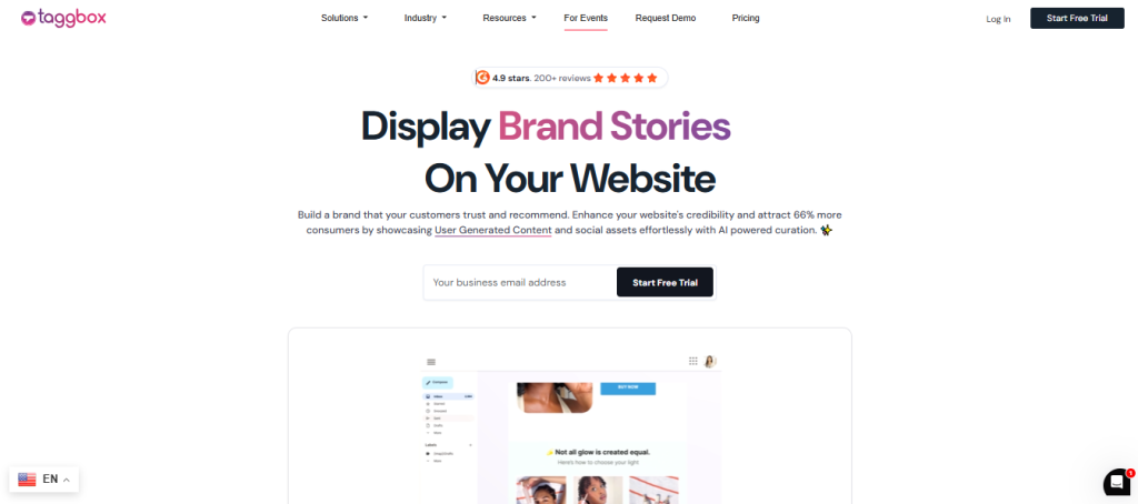 UGC Management Tools - Taggbox