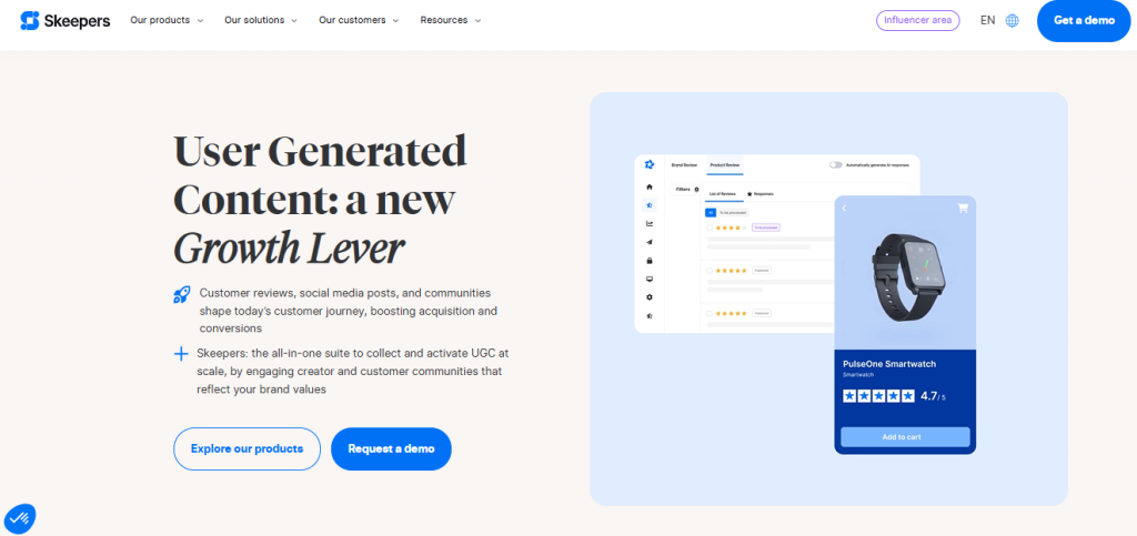 UGC Management Tools - Skeepers