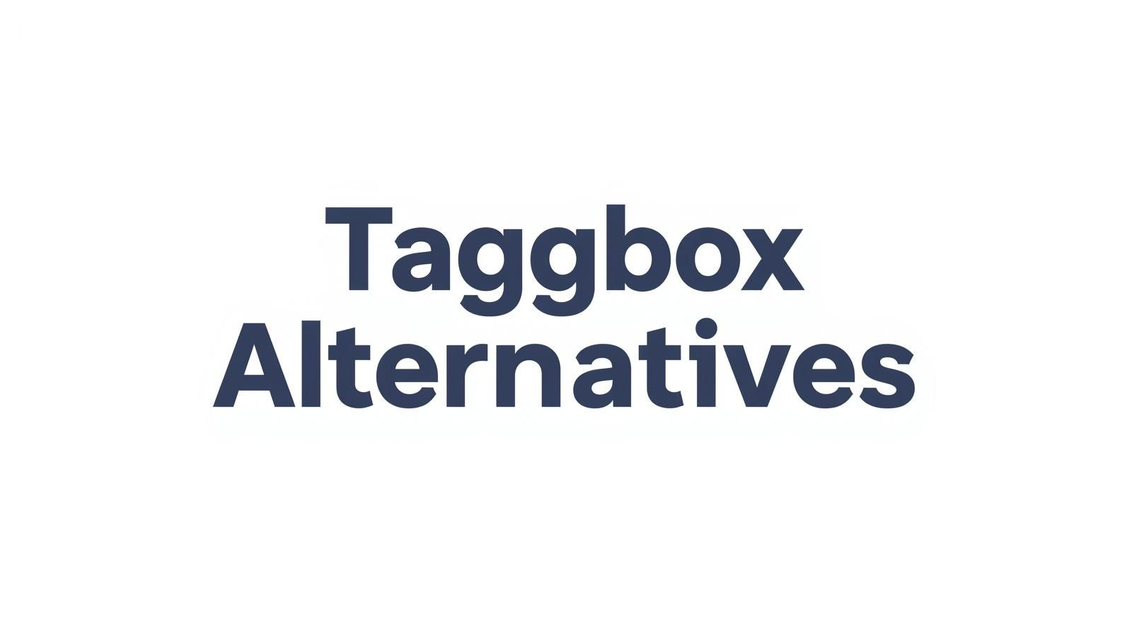 taggbox alternatives