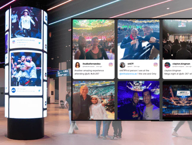 Social Media Wall